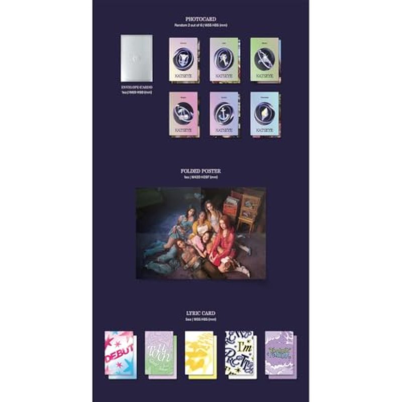 KATSEYE SIS (Soft Version) 1st EP Album + 3 Photocards