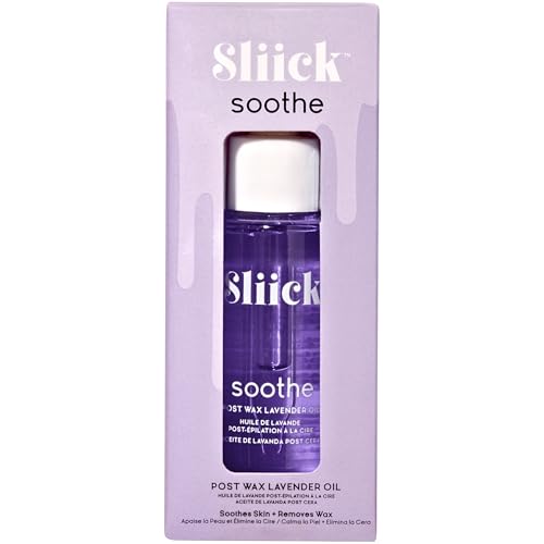 Sliick Lavender After-Wax Soothing Oil, 1 oz | Post-Wax Skin Calming Care