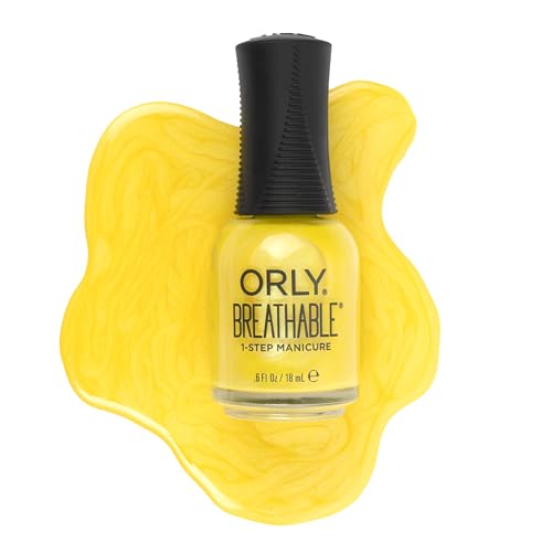 Orly Breathable Nail Polish Melting Point Collection | Creme and Shimmer Nail Colors for Spring & Summer (Alloy Matey)