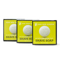 Van Der Hagen Men's Scented Shave Soap Set - Fresh Fragrance, 3.5 oz x 3