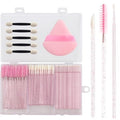 206pcs Disposable Makeup Applicators Kit with Organizer Box