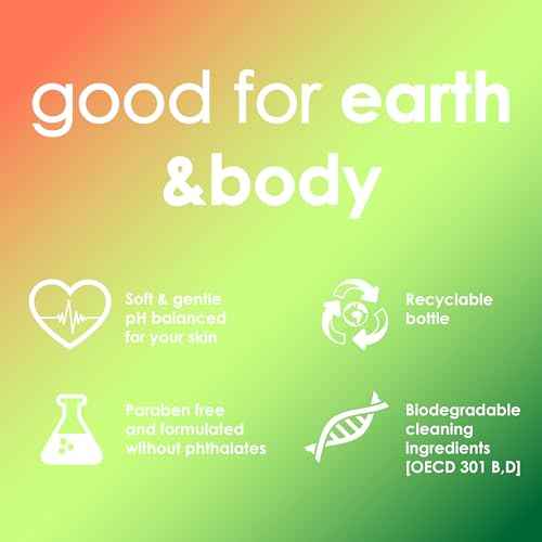 Valor Moisturizing Liquid Hand Soap, |Hand soap| Suitable for All Skin Types, Delightful Cucumber & Watermelon Scent, 13.5 Fluid Ounces (Pack of 6)