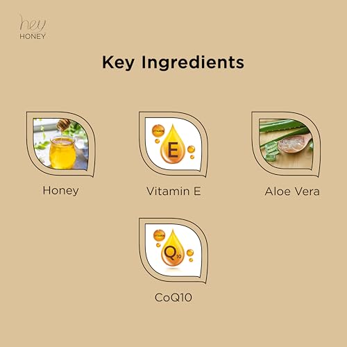 Hey Honey Skincare Good Night Moisturizer For Face Royal Honey Facial Replenisher with Coenzyme Q10 | A Lavish Night Time Repair Designed To Improve Moisture Retention | 1 Oz