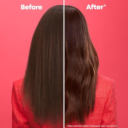 Matrix Glow Mania Leave In Conditioner - Glow Gatekeeper, Enhances Shine and Preserves Color Vibrancy with Heat Protection, Glycolic Acid & Rosehip Oil, For Dull & Color-Treated Hair, 8.5 Fl Oz