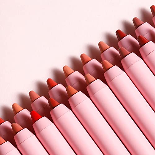 Matte Lip Liner Pencil Set - 12 Colors Waterproof