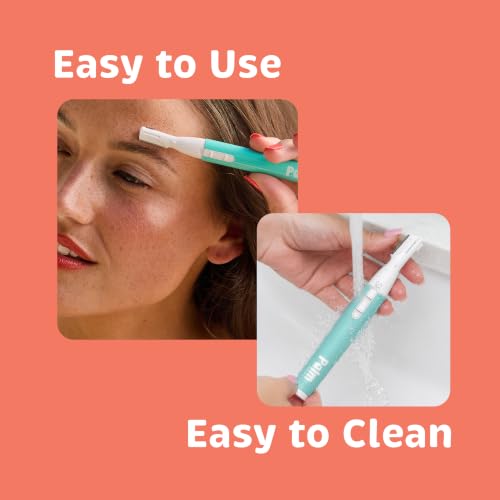 PalmPerfect Face Razor Set for Women Twin-Blade Hair Trimmer 2 Piece