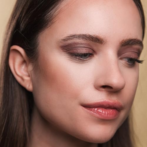 Zev Eyeshadow Stick ? ShadeRush 2-in-1 Cream Eyeshadow Stick ? Cream-to-Powder Eye Shadow with Built-in Smudger ? Matte Makeup ? Waterproof and Crease-Proof ? Mocha Matte