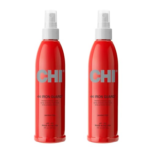 CHI 44 Iron Guard Heat Protectant Spray, 8 Oz (Pack of 2)
