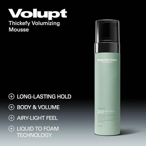 Sebastian Volupt Thickefy Volumizing Mousse | Fine Hair
