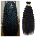 RLHAIR Wet and Wavy Human Braiding Hair 100g (4pc Bundle)