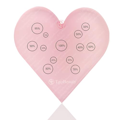 Heart Color Ratio Tool for Permanent Makeup Mixing