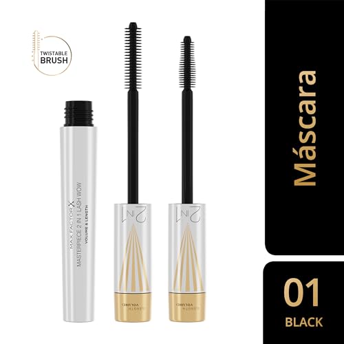 Max Factor Masterpiece 2 in 1 Lash Wow Mascara Black