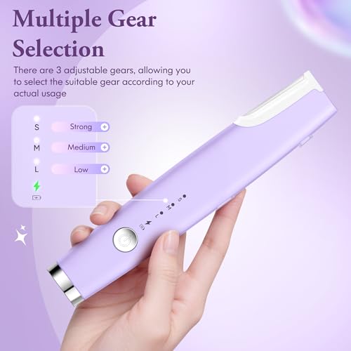 Sonic Dermaplaner for Women - Rechargeable Hair Removal Razor