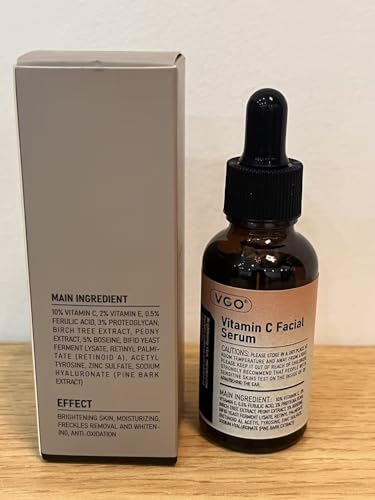 VGO Vitamin C Vitamin E Facial Serum, 30ml / 1.01oz