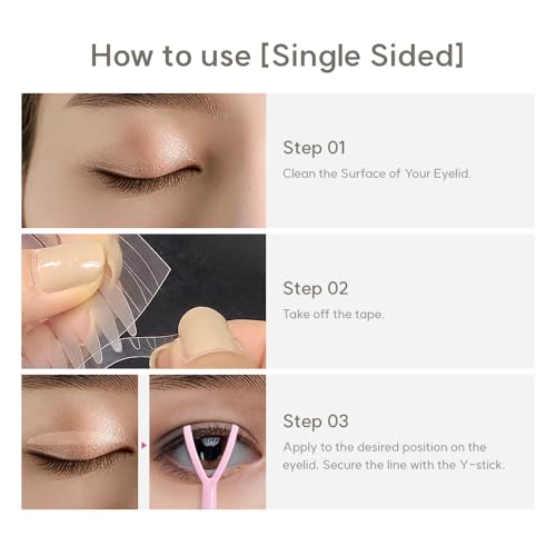 Invisible Double Eyelid Tape for Hooded Eyes – 150pcs Lifting Strips