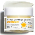 APLB Retinol Vitamin C Vitamin E Facial Cream | RETINOL VITA CEN¢â 21.6% 1.86 FL.OZ/Korean Skincare, Deep hydration, Retinol, Revitalize for gentle and improve skin texture
