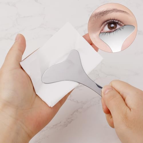 Gosknor Stainless Steel Eyeliner Stencil with Leather Case