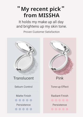 MISSHA Airy Pot Pressed Pink Powder Pact 5g