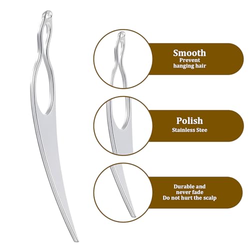 6Pcs Interlocking Tool for Dreadlocks - Lightweight Crochet Hooks