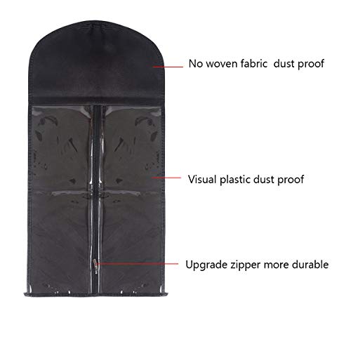 Hair Extension Hanger 2-Pack with Dust Bag & Brush