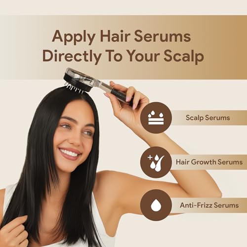 Scalp Massager Hair Growth Oil Applicator for Men & Women