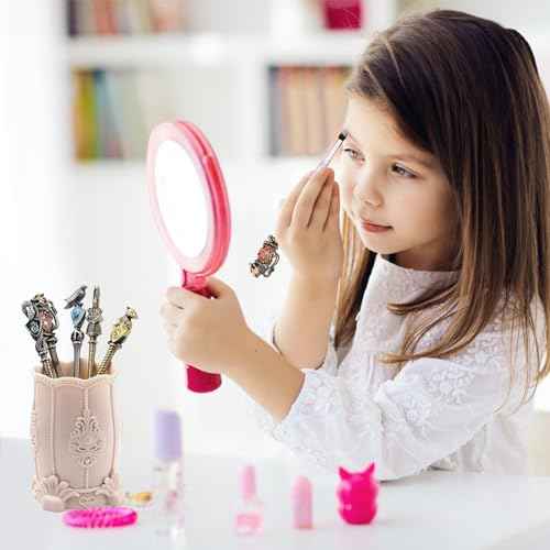 ¡¼2 Color Options¡½Harry Makeup Brushes Gift Set for Women Girls,Potter Makeup Brushes, Bronze Metal Makeup for Eyeshadow Eyeliner Blending Lip, Brushes Holder Not Included