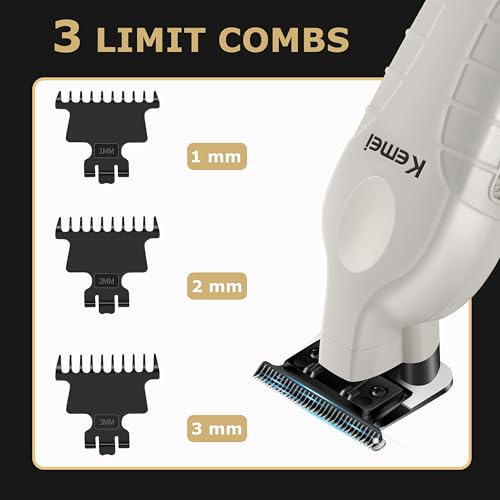 KEMEI PG2299 Cordless Beard Trimmer for Men