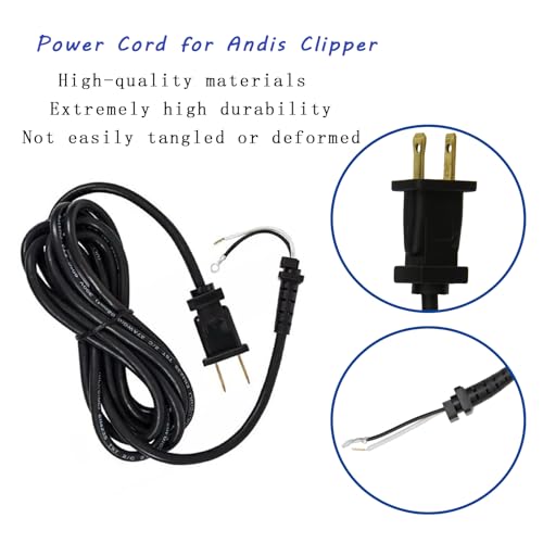 04624 Trimmer Cord for Andis Cord,Power Line for T-Outliner Clippers Hair Trimmer
