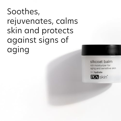 PCA SKIN Silkcoat Moisturizer Face Cream, Anti Aging Face Moisturizer for Dry Skin, Use Day or Night, 1.7 fl oz Jar