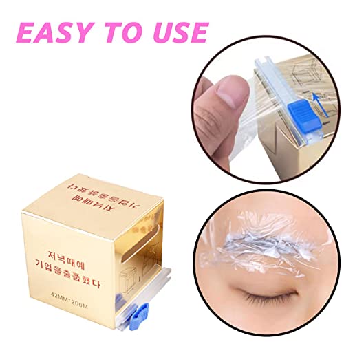 Eyebrow Tattoo Plastic Wrap with Cutter - 2 Pack Microblading Film