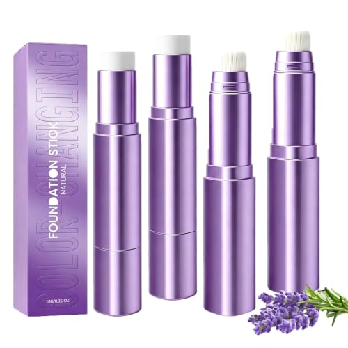 2-in-1 Color-Changing Foundation Stick with Brush