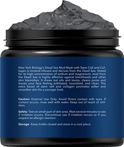 Dead Sea Mud Mask for Face & Body with 3 Brush Applicators