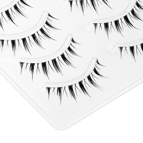 Manga Eyelashes 5 Pairs - Japanese Anime False Lashes