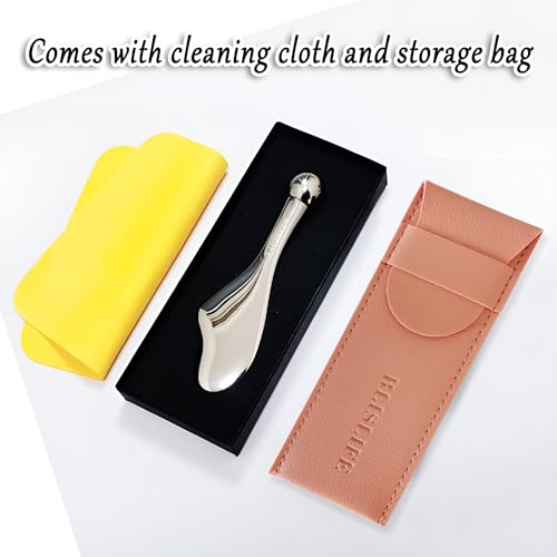 Mini Eye Roller Massager for Puffiness & Wrinkles | Zinc Alloy