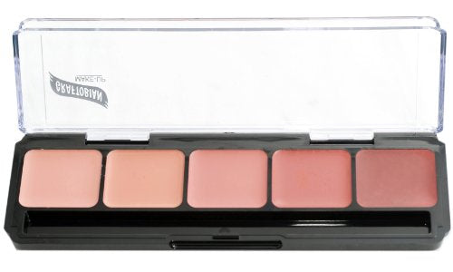Graftobian HD Glamour Crème 5-Color Blush Palette