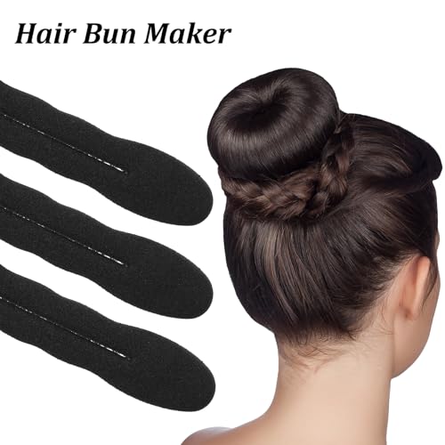 9 Pcs Hair Bun Maker Sponge Set - Easy Updo Styling Tool
