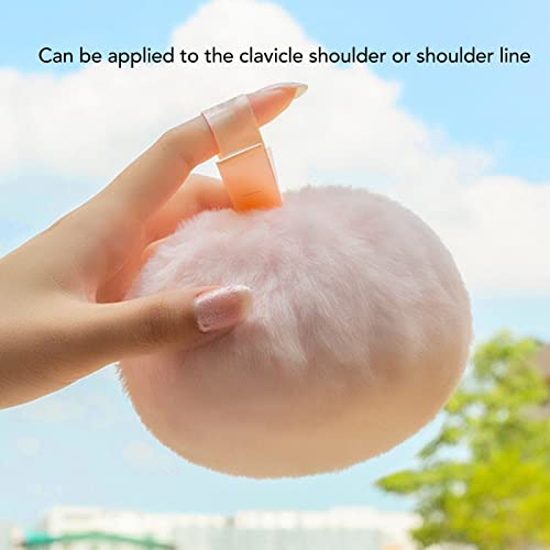 ZJchao Large Powder Puff Ball, Soft Cosmetic Makeup Soft Puff Ball Tool for Face Body Highlighting, Women,