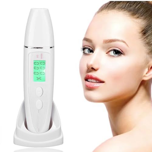 Skin Hydration Tester Pen with Smart Display & Oil Detection