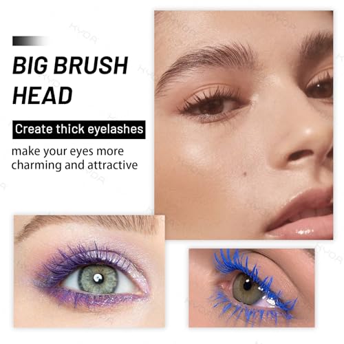 Ownest 6-Color Mascara Set - Waterproof Rainbow Lashes