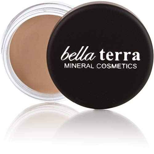 BellaTerra Cosmetics Eye Primer for Eyeshadow | Long-Lasting Shadow Base & Eyelid Concealer for Dark Circles & Veins | Matte Finish | Fragrance-Free for Sensitive Skin | .32 oz Crease-Proof Formula