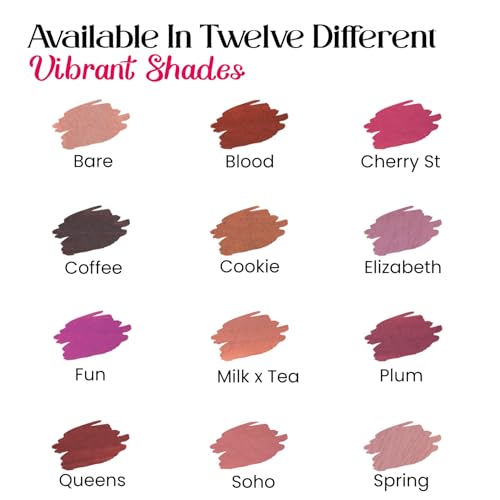 M2U NYC Spring Nude Pink Matte Liquid Lipstick – 17H Wear