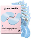 grace & stella Under Eye Patches for Dark Circles & Puffiness (6 Pairs)