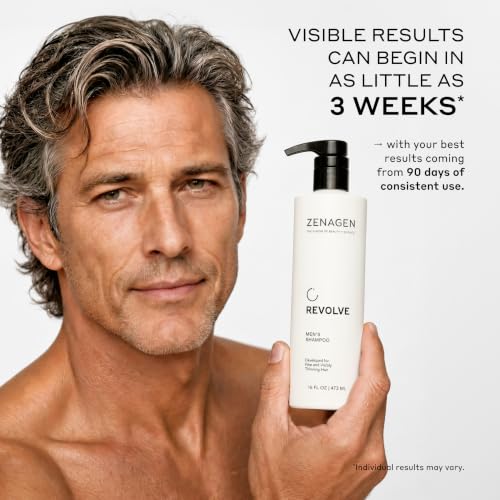 Zenagen Revolve Men's Thickening Shampoo for Thinning Hair