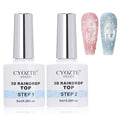 3D Raindrop Gel Polish Top Coat - Mirror High Gloss No Wipe