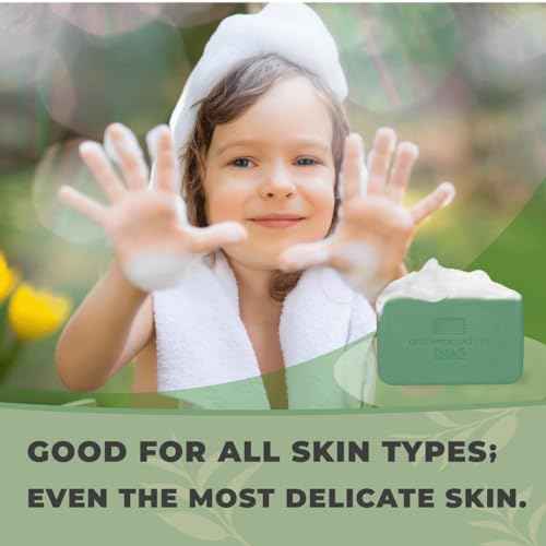 One With Nature Eucalyptus Soap 7oz 3-Pack ? Rejuvenating and Exfoliating Soap Bar with Dead Sea Salt for Face & Body, for Men & Women