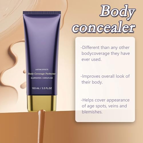 Body Coverage Perfector - Waterproof Tattoo & Scar Cover Makeup