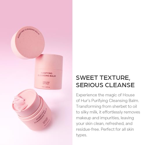 House of Hur Purifying Cleansing Balm | Hydrating & Calming Korean Skincare | 1.69fl.oz