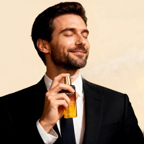 Men's Luxury Perfume Gift Set - 4 Fragrances with Citrus, Woody & Sweet Notes