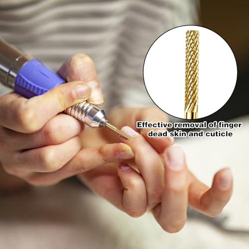 2Pcs Carbide Nail Drill Bits for Cuticle Removal & Polishing