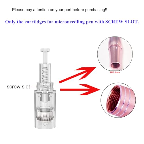 Microneedling Cartridges For Derma Pen(10 PCS 36pin*0.25mm) At Home Use US-36-J114
